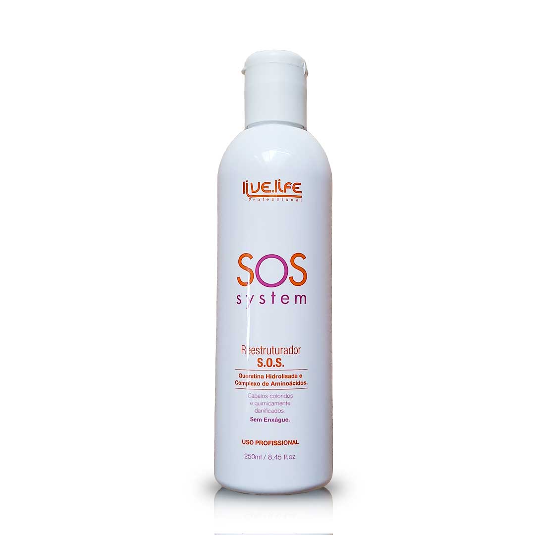 Reconstrutor S.O.S 250ml - LIVE LIFE