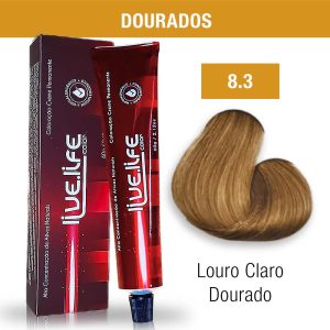 8.3 Loiro claro dourado Live.Life Color 60g